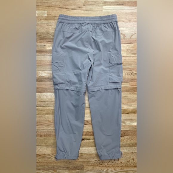 PacSun Gray Zip Off Performance Cargo Joggers size M - Picture 5 of 9